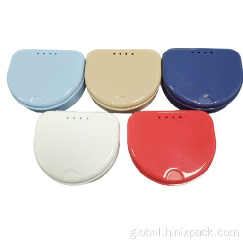 Dental Retainer Box Case For Travel Plastic Dental Orthodontic Storage Retainer Box Case Supplier